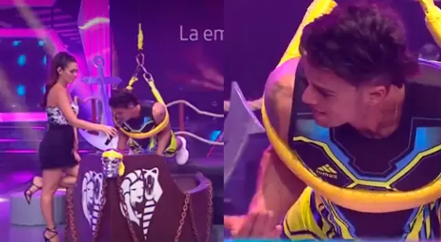 Gino Assereto se ofusca con Jazmín Pinedo.