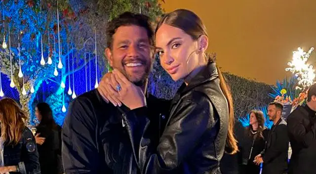 Natalie Vértiz feliz con su familia. Natalie Vértiz feliz con su familia.