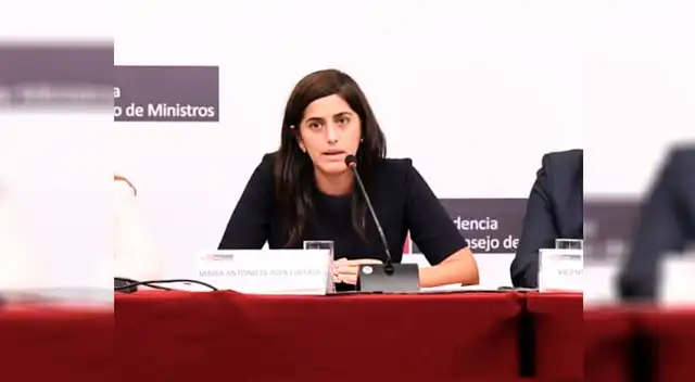 María Antonieta Alva, ministra de Economía María Antonieta Alva, ministra de Economía
