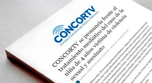 CONCORTV condenó la constante exposición de la niña víctima y la madre en los medios de comunicación. CONCORTV condenó la constante exposición de la niña víctima y la madre en los medios de comunicación.