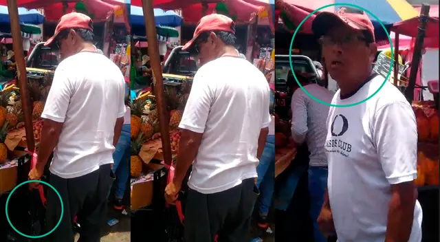 Joven denuncia a sujeto de grabar partes íntimas a mujeres en mercado [VIDEO]