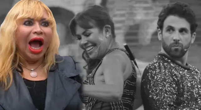 Susy Díaz se burló de la entrevista que le hizo Magaly a ‘Peluchín’.