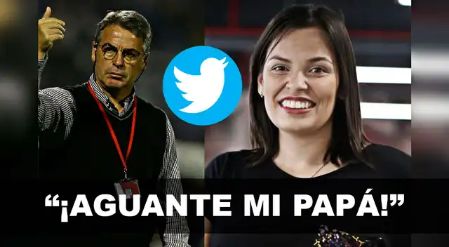 Elo está con su papá a muerte.