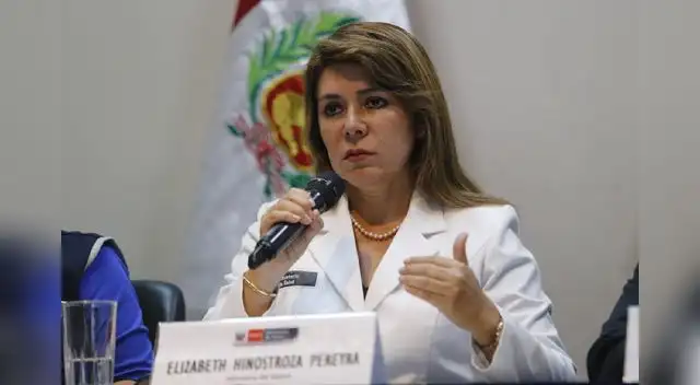 Ministra de Salud, Elizabeth Hinostroza brindó primeros alcances del primer caso de coronavirus.