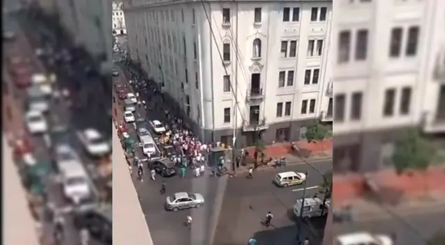 Tiroteo en el Cercado de Lima.