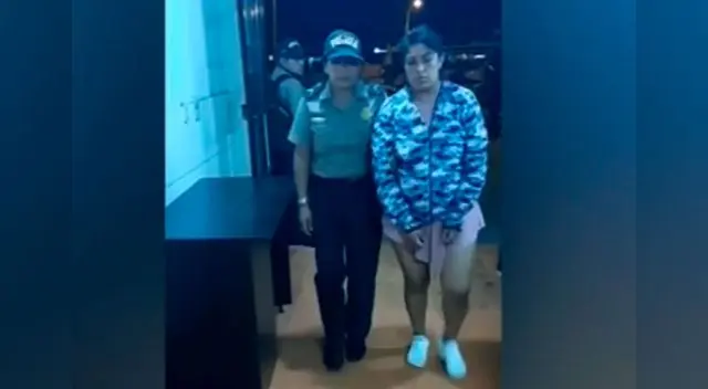 La Policía encontró una cuchillo cuando fueron capturados.