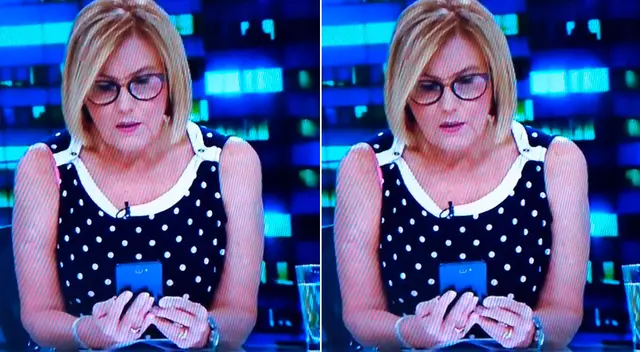 Mónica Delta es víctima de una broma de mal gusto cuando enviaba saludos a través de su celular.