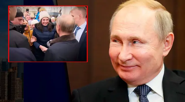 La mujer dejó su número a los asistentes presidenciales y espera que Vladimir Putin la llame.