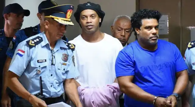 El astro brasileño cumple prisión preventiva en la sede de la Agrupación Especializada de la Policía en Asunción. El astro brasileño cumple prisión preventiva en la sede de la Agrupación Especializada de la Policía en Asunción.