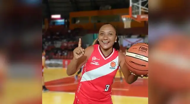 Olinda Arselles jugadora del equipo peruano del Maxibasquetball que estará en el Mundial de Valencia, España.