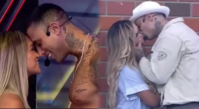 Jota Benz y Angie Arizaga. Jota Benz y Angie Arizaga.