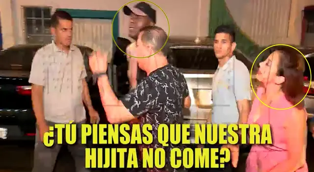 Expareja de Antonio Cartagena lo encaró en la calle. Expareja de Antonio Cartagena lo encaró en la calle.