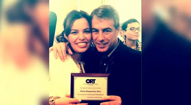 Elo Bengoechea respalda siempre a su papá en los malos y buenos momentos.