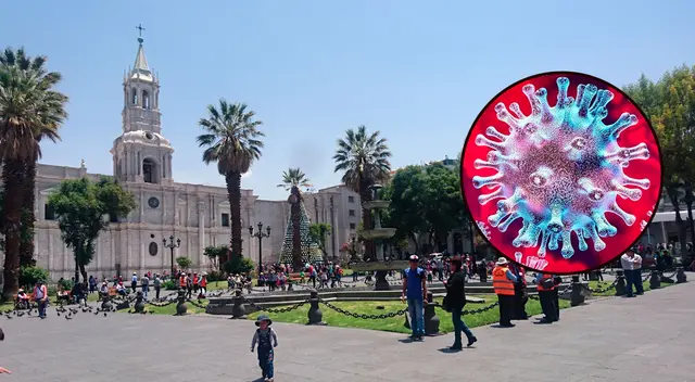 Alerta epidemiológica roja en Arequipa por coronavirus. Alerta epidemiológica roja en Arequipa por coronavirus.