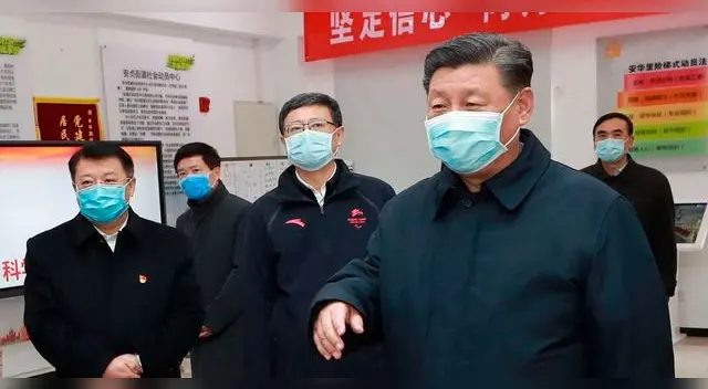 Presidente Chino, visito hospital y hablo con enfermos de coronavirus Presidente Chino, visito hospital y hablo con enfermos de coronavirus