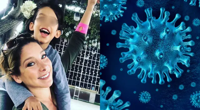 Sofía Franco se mostró preocupada porque su hijo sea contagiado de coronavirus. Sofía Franco se mostró preocupada porque su hijo sea contagiado de coronavirus.