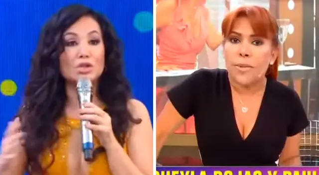 Janet Barboza le dijo “mentirosa” a Magaly Medina. Janet Barboza le dijo “mentirosa” a Magaly Medina.
