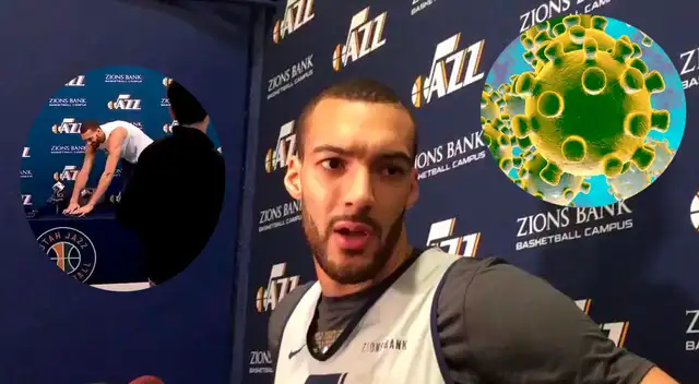 En las redes sociales se ha vuelto viral la broma pesada que hizo Gobert sobre el COVID-19.