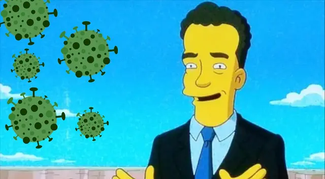 Tom Hanks con coronavirus