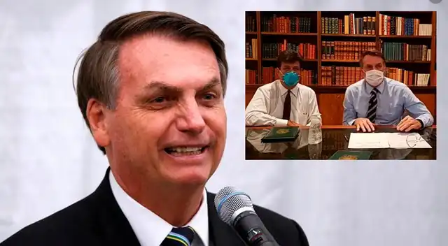 El mandatario dio una conferencia usando una máscara el día de ayer. El mandatario dio una conferencia usando una máscara el día de ayer.