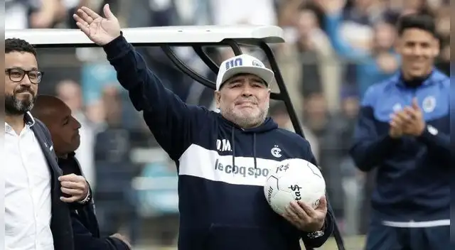 Maradona envió un mensaje de aliento al pueblo italiano.