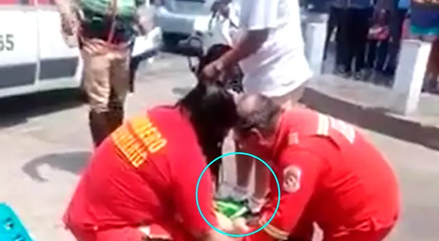 Policías heridas Policías heridas