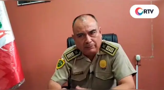 Comandate Manuel Alvarado Cáceres se encargó de encabezar la detención contra el panadero.