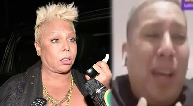 Lucía de la Cruz molesta con Luisito Caycho.