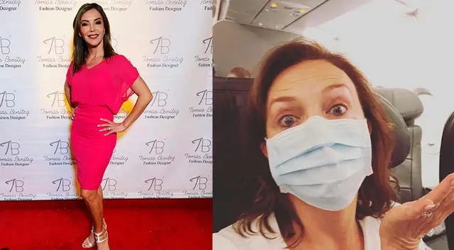 Actriz Laura Florez indignada ante falta de papel higiénico.