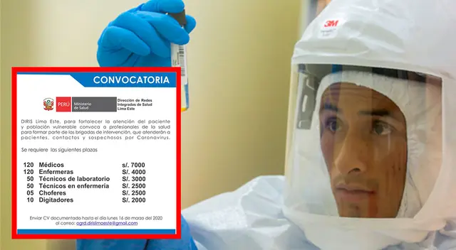 Minsa realiza convocatoria para atención de pacientes de COVID-19 Minsa realiza convocatoria para atención de pacientes de COVID-19