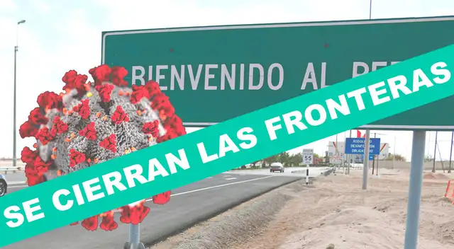 Decreto supremo prohíbe entrada y salida del país.