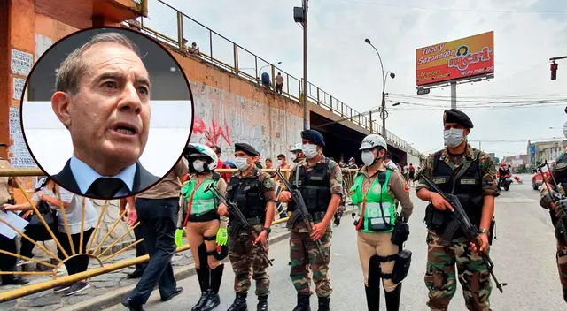 Titular del Ministerio de Defensa no descarta toque de queda.