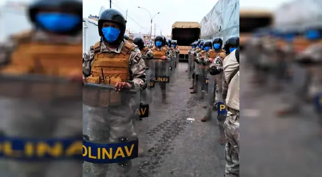 Marina de Guerra garantiza estado de emergencia.