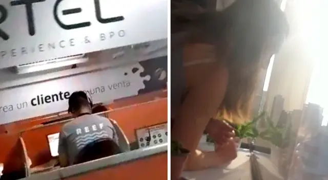 Agentes de la Policía Nacional llegaron hasta este local, donde constataton que decenas de personas se encuentran trabajando al interior y algunas de ellas brindaron sus testimonios. Agentes de la Policía Nacional llegaron hasta este local, donde constataton que decenas de personas se encuentran trabajando al interior y algunas de ellas brindaron sus testimonios.