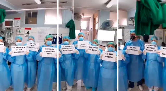 Médicos agradecen gesto de aplausos pero hacen un llamado para que las personas sigan en sus hogares Médicos agradecen gesto de aplausos pero hacen un llamado para que las personas sigan en sus hogares