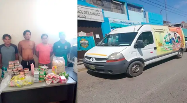 La PNP los sorprendió en pleno robo La PNP los sorprendió en pleno robo