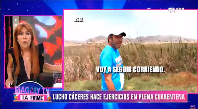 Actor Lucho Cáceres no respeta cuarentena.