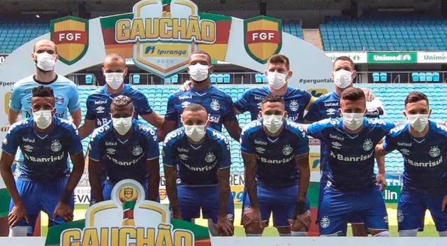 Gremio reveló dos casos de COVID-19. Brasil es el país que más casos tiene.