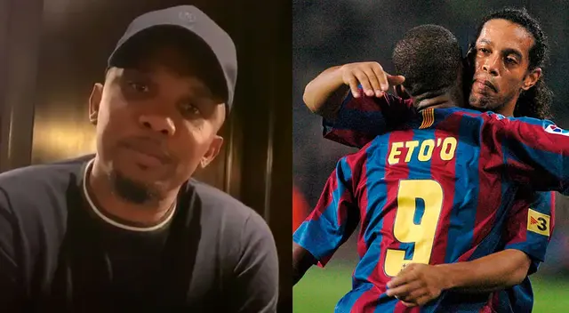 Ronaldinho, Samuel Eto'o y Lionel Messi formaron un gran tridente. Ronaldinho, Samuel Eto'o y Lionel Messi formaron un gran tridente.