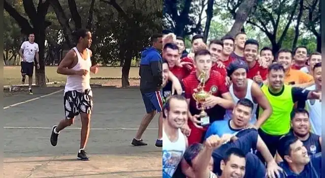 Ronaldinho fue agasajado por su cumpleaños 40. Ronaldinho fue agasajado por su cumpleaños 40.
