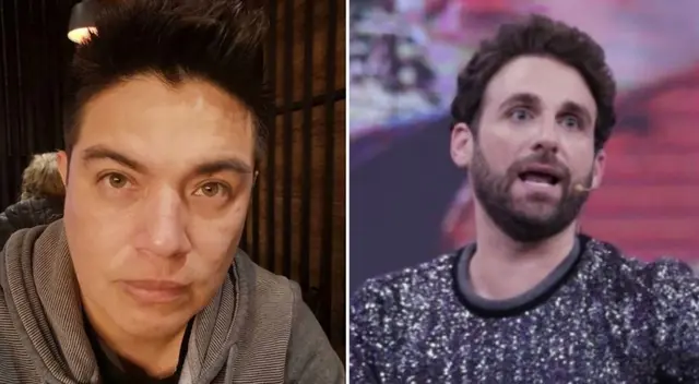 El expresentador arremetió contra el cumbiambero en defensa de la ex conductora de TV. El expresentador arremetió contra el cumbiambero en defensa de la ex conductora de TV.