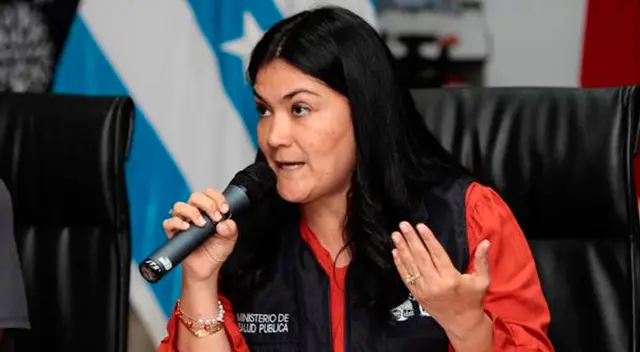 Catalina Andramuño, exministra de Salud de Ecuador. Catalina Andramuño, exministra de Salud de Ecuador.