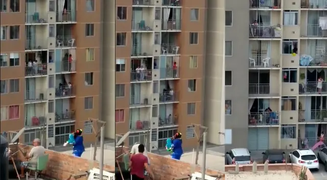 Mujer se llevó los aplausos de todos.