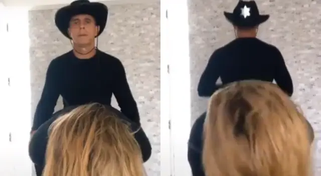 Julinho y Brenda Carvalho no se aburren durante estos tiempos difíciles. Julinho y Brenda Carvalho no se aburren durante estos tiempos difíciles.