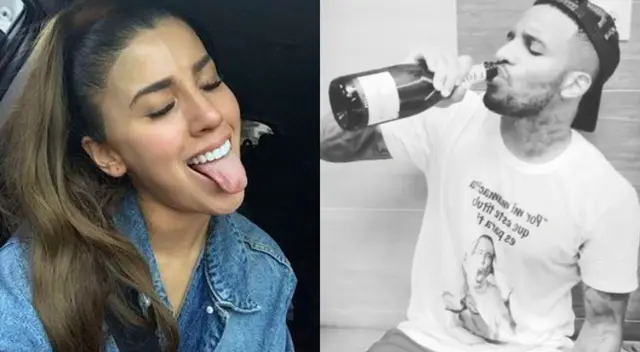 Yahaira Plasencia y Jefferson Farfán tienen una curiosa forma de pasar el tiempo. Yahaira Plasencia y Jefferson Farfán tienen una curiosa forma de pasar el tiempo.