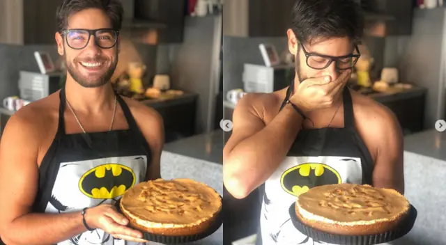 Andrés Wiese utiliza su tiempo libre gracias a la cuarentena para inculcar el amor por la repostería.