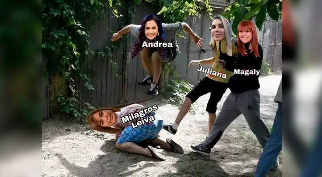 Hilarantes memes de Milagros Leiva. Hilarantes memes de Milagros Leiva.