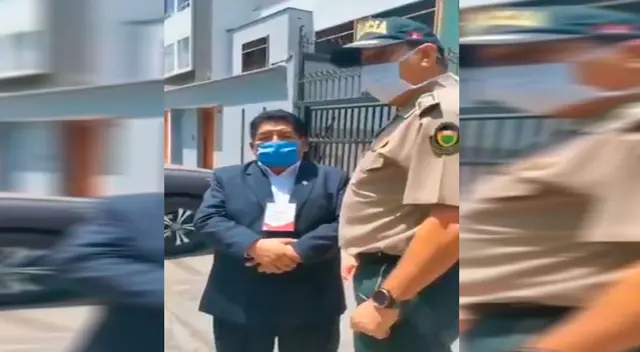 Hipólito Chaiña Contreras, parlamentario intervenido.