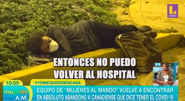 Canadiense con síntoma de coronavirus. Canadiense con síntoma de coronavirus.