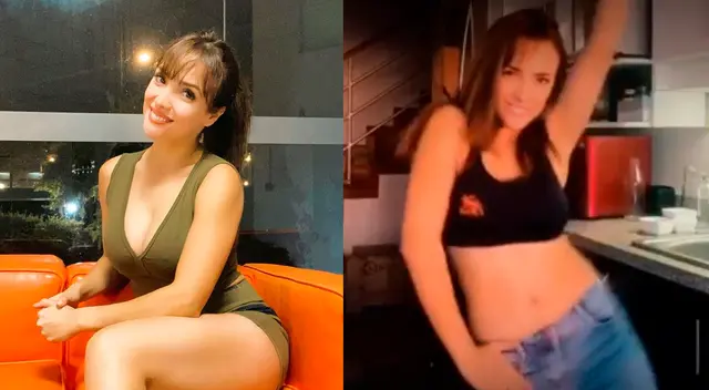 Rosángela Espinoza hace bailes para Tik Tok. Rosángela Espinoza hace bailes para Tik Tok.